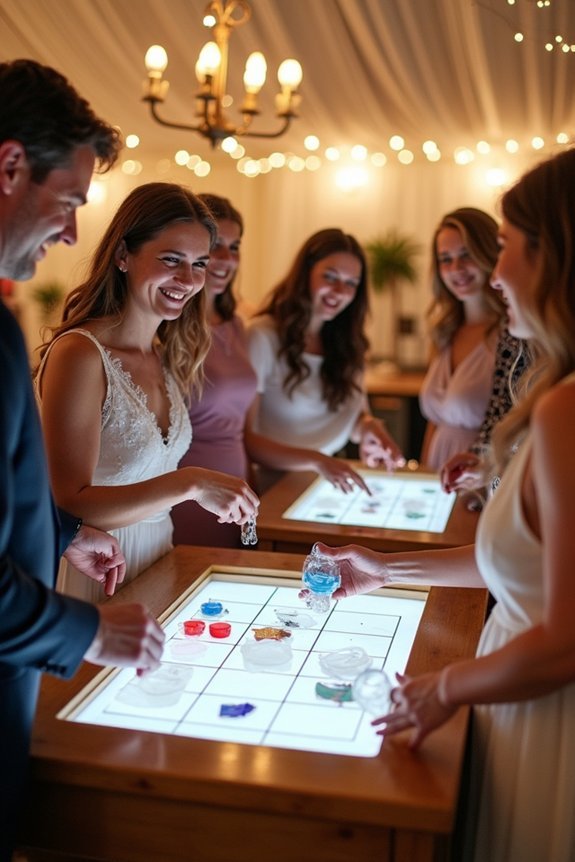 intentional reception guest engagement