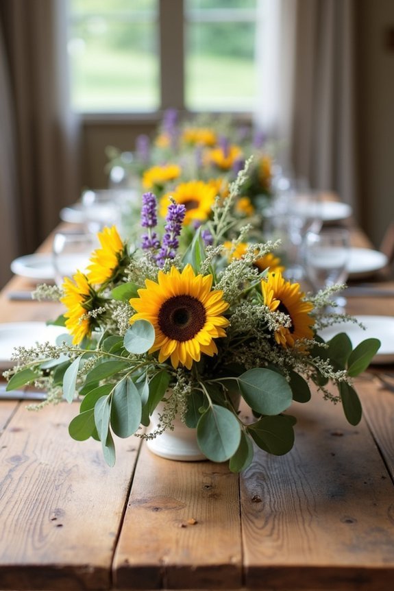 intentional rustic flower arrangements