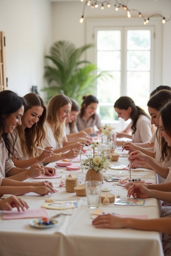 interactive creative guest stations