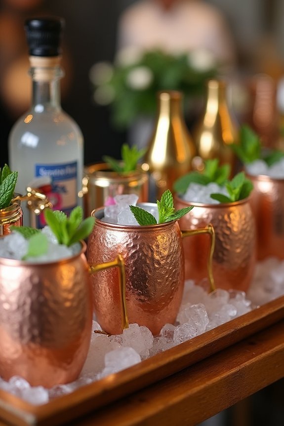 interactive signature cocktail station