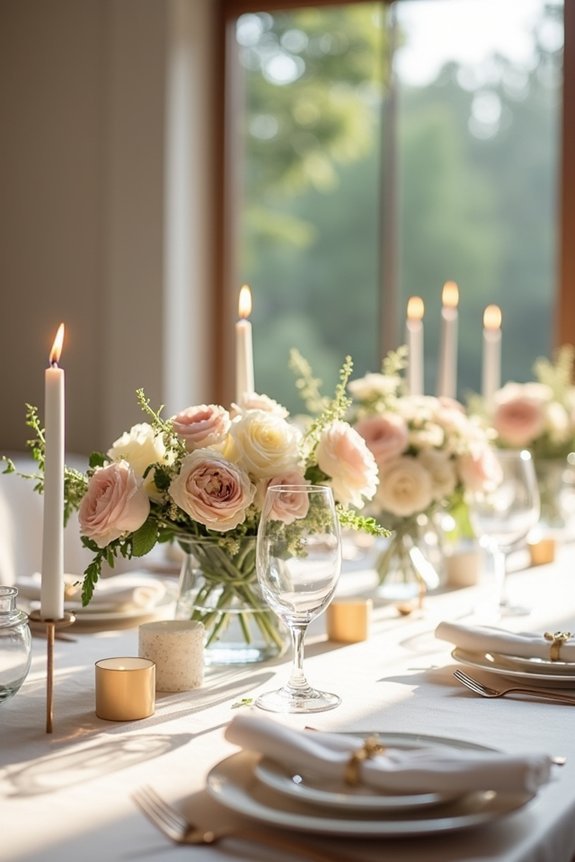 intimate wedding centerpiece ideas