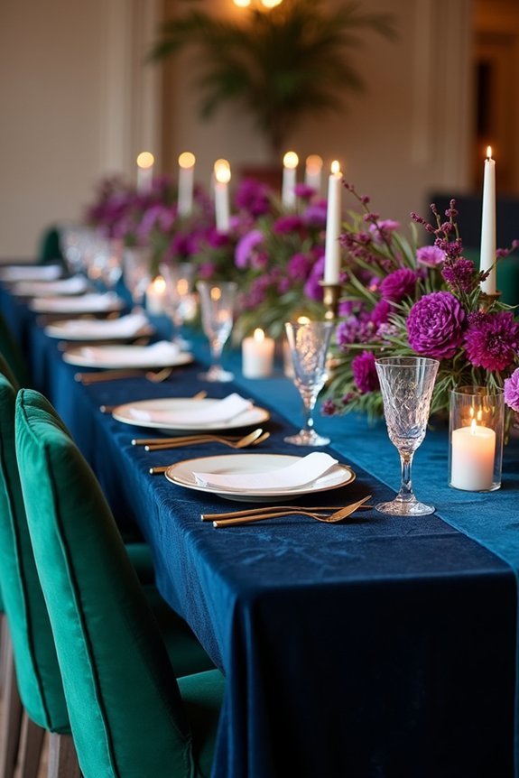 jewel toned wedding elegance refined
