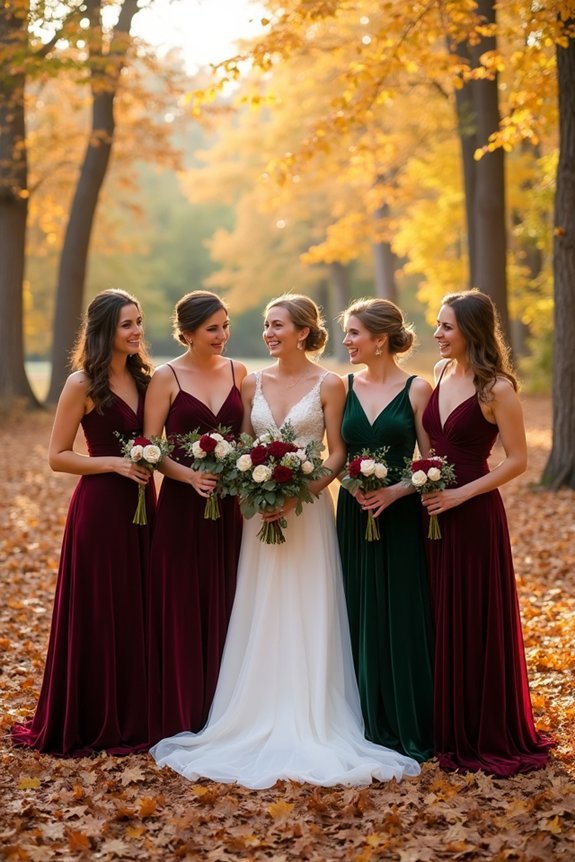 jewel tones enhance wedding photography