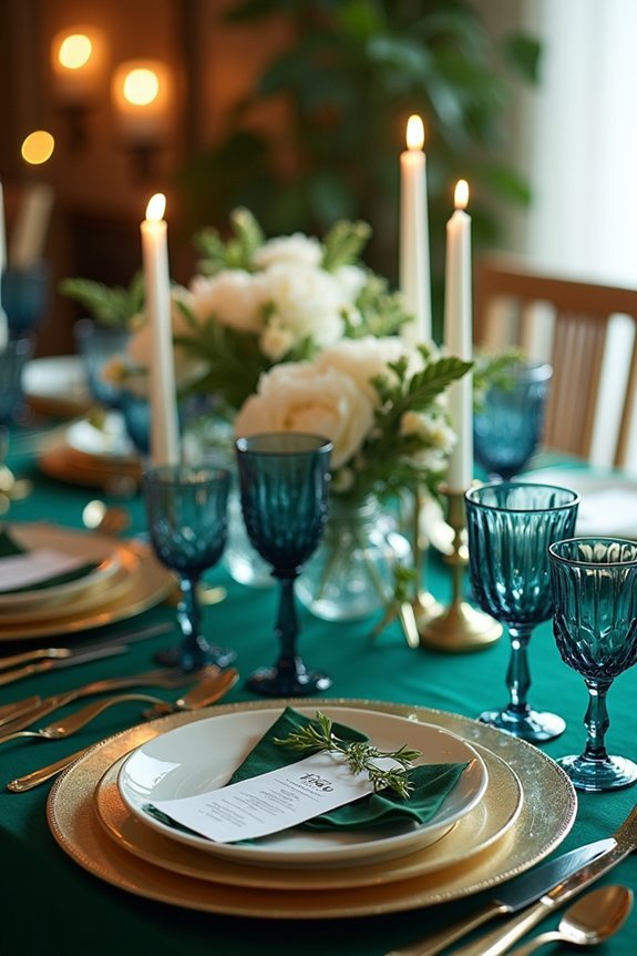 jewel tones exude timeless elegance
