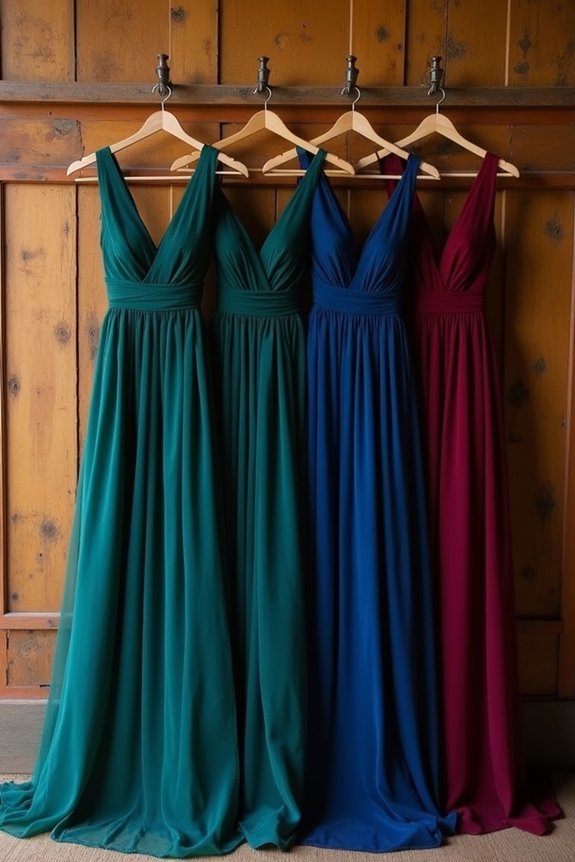jewel tones for elegance