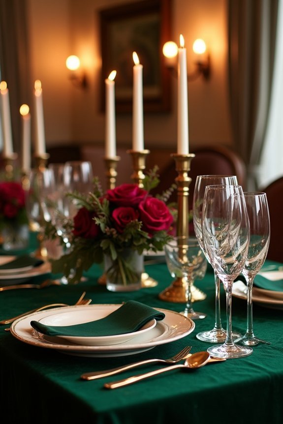 jewel tones for winter weddings