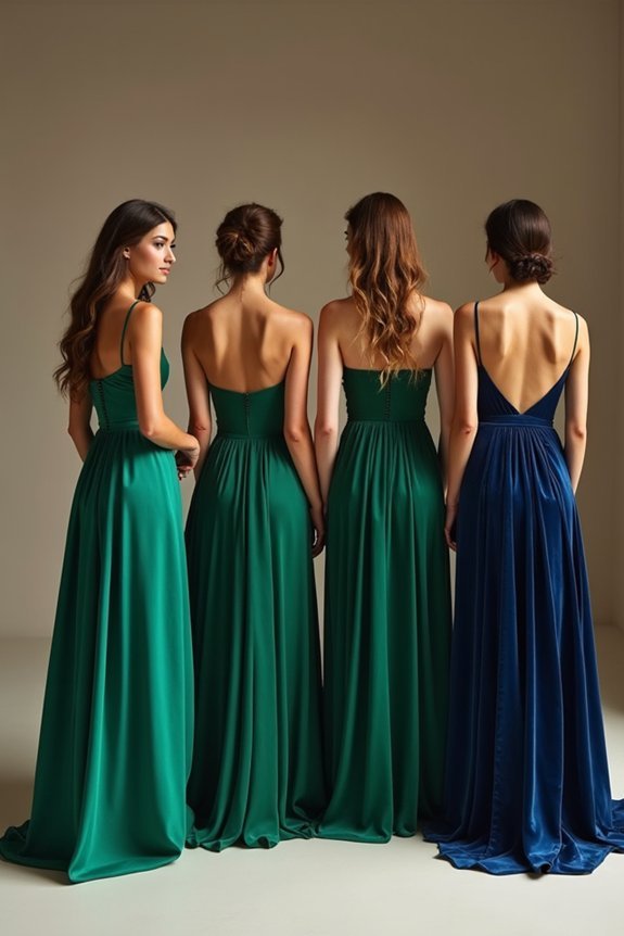 jewel tones luxe fabrics