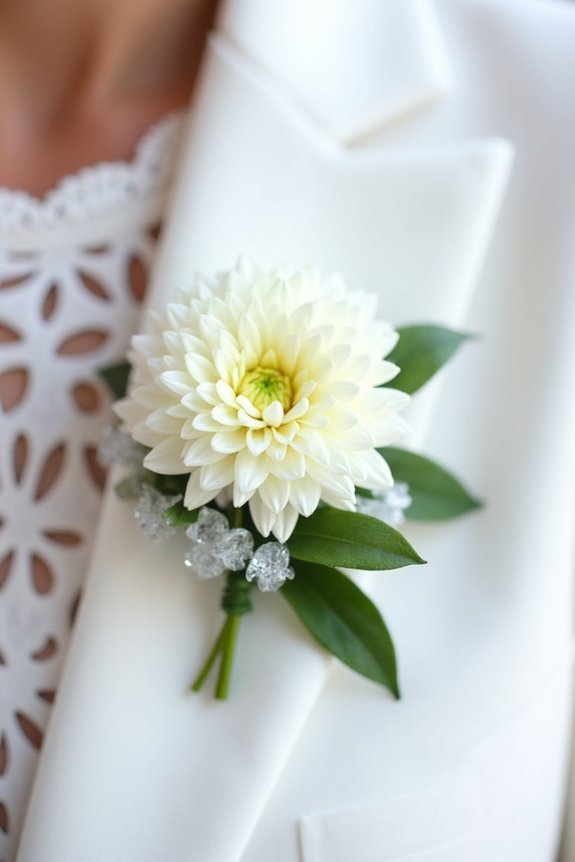 keep boutonniere vibrant all day