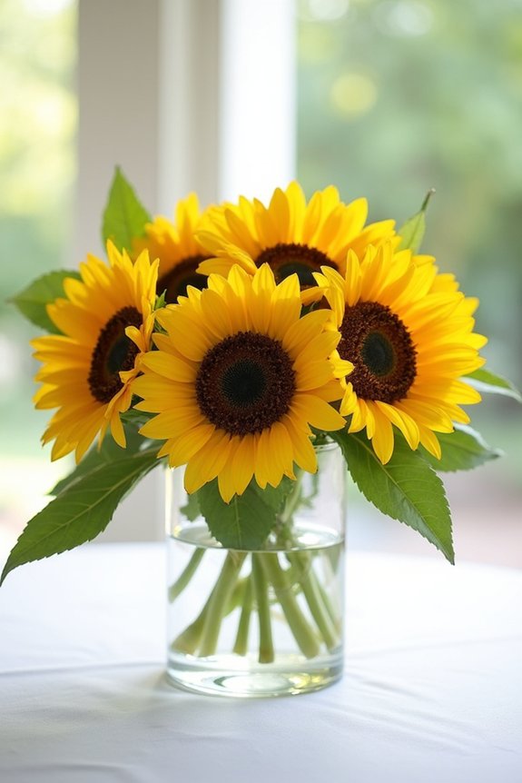 keep sunflowers fresh longer