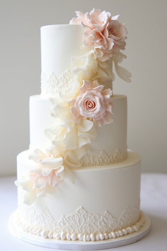 lace and tulle elegance