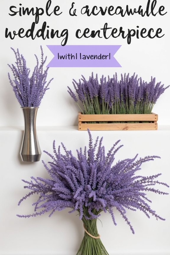 lavender arrangement style options