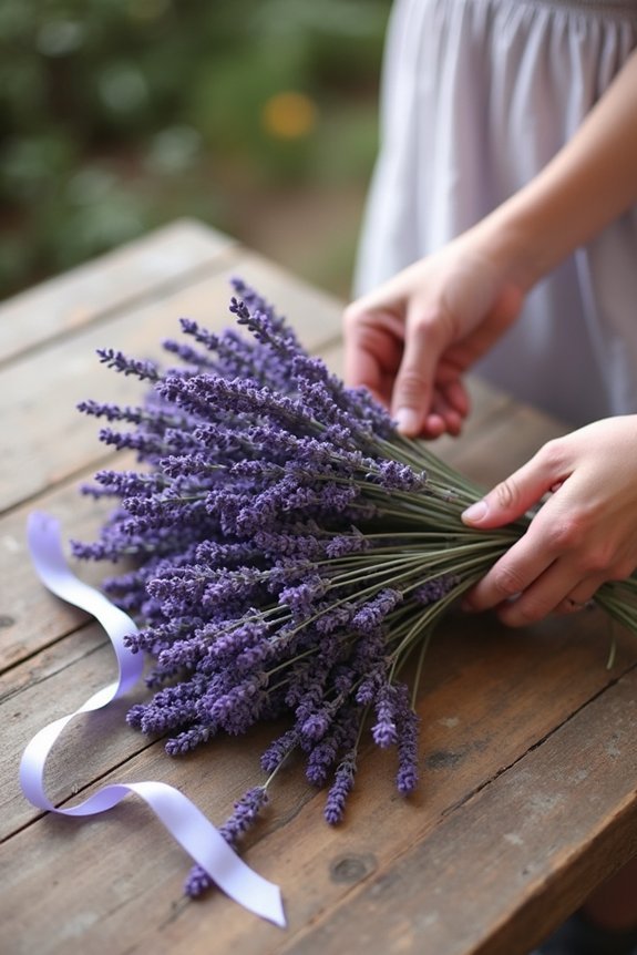 lavender bouquet creation guide