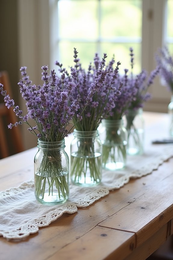 lavender centerpiece assembly tips