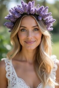 lavender crown inspiration ideas