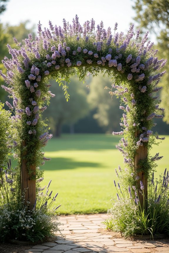 lavender wildflower romantic abundance
