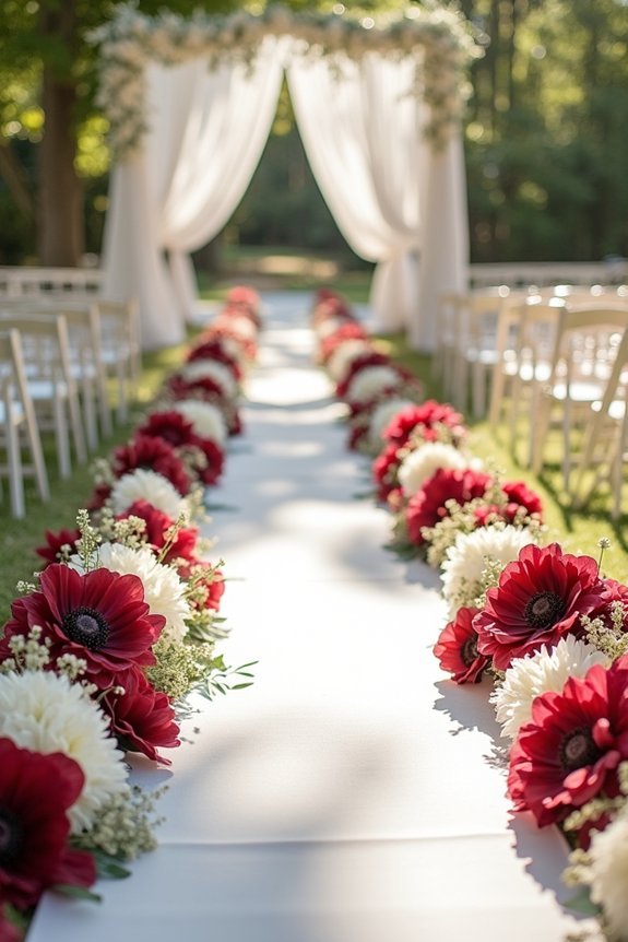 layered anemones for elegance