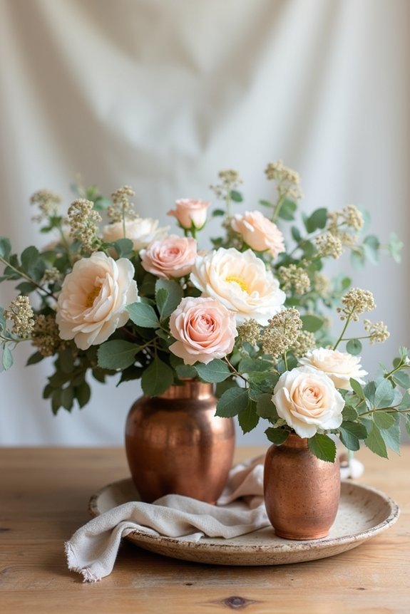 layered floral arrangement tips