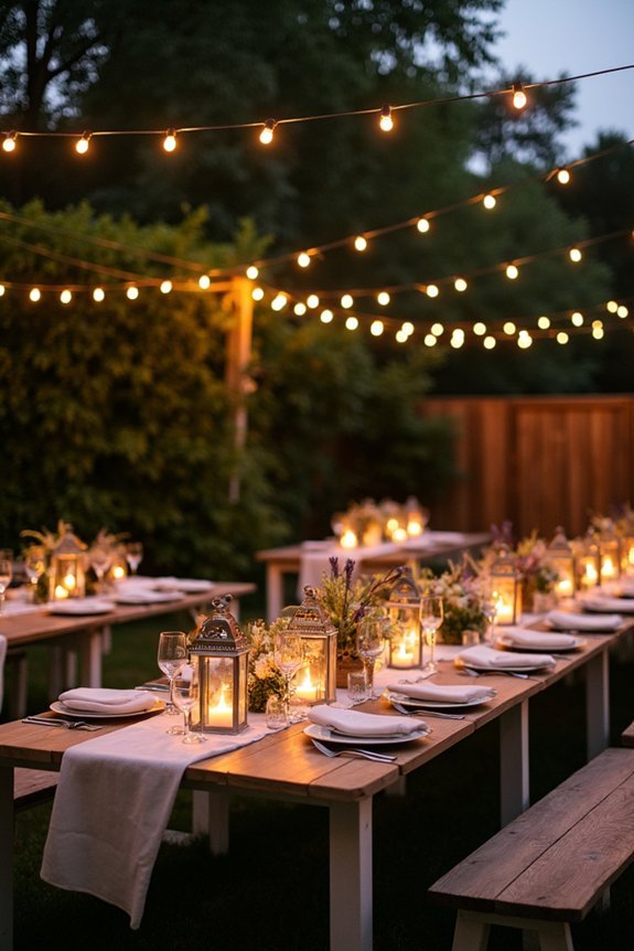 layered lighting creates ambiance