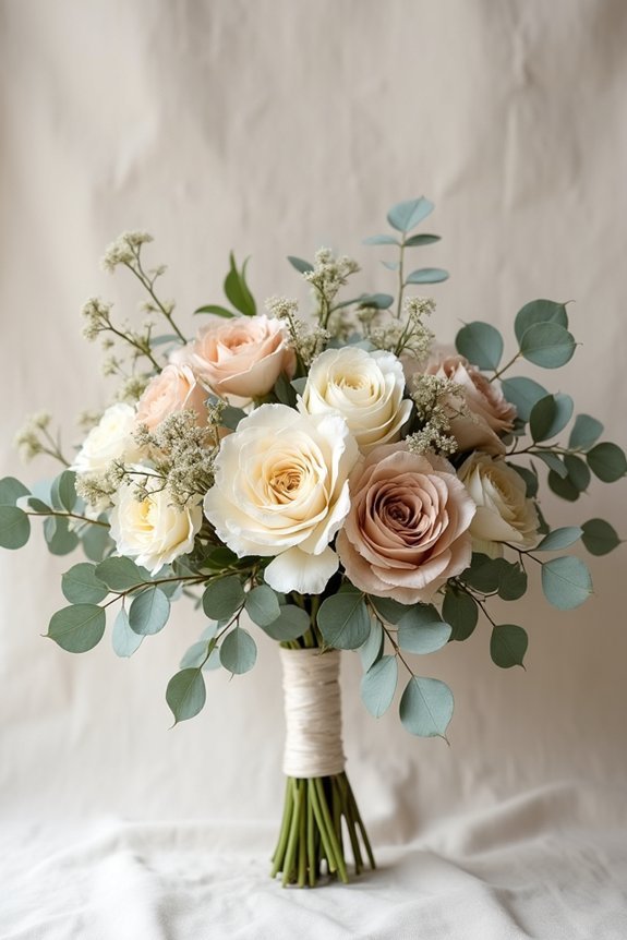 layered textures and greenery
