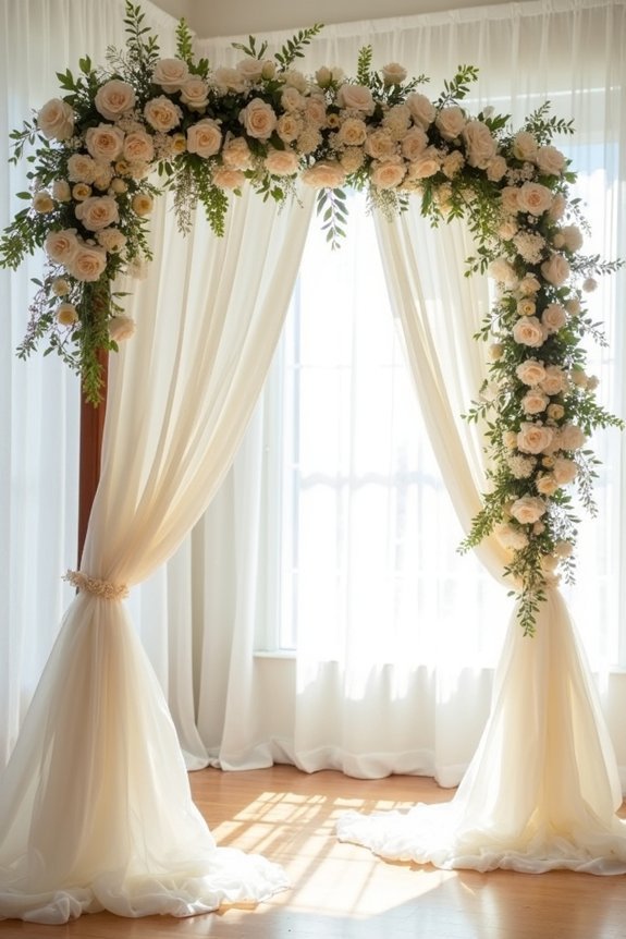 layered textures enhance arch