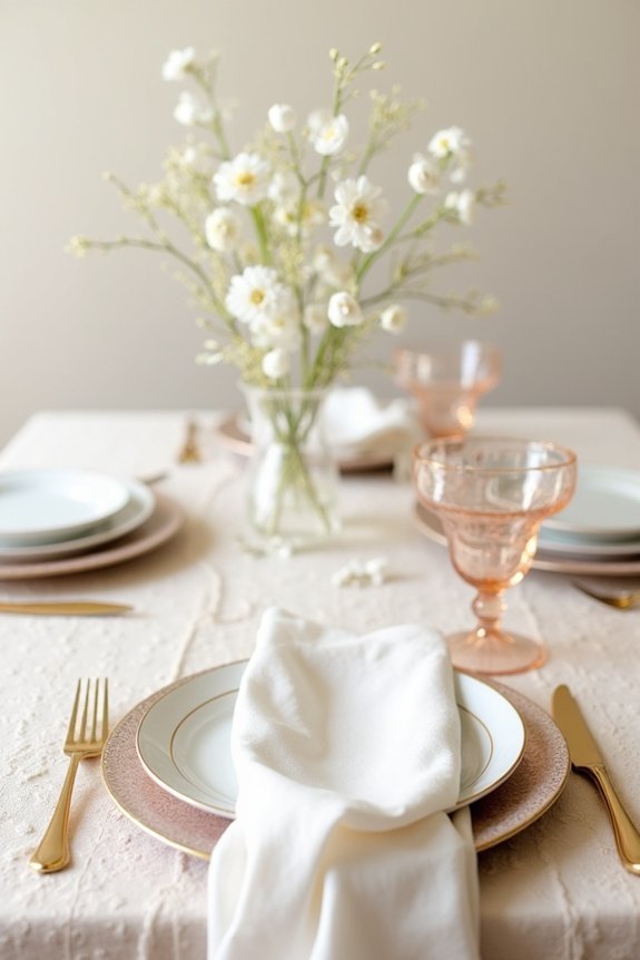 layered textures enhance elegance