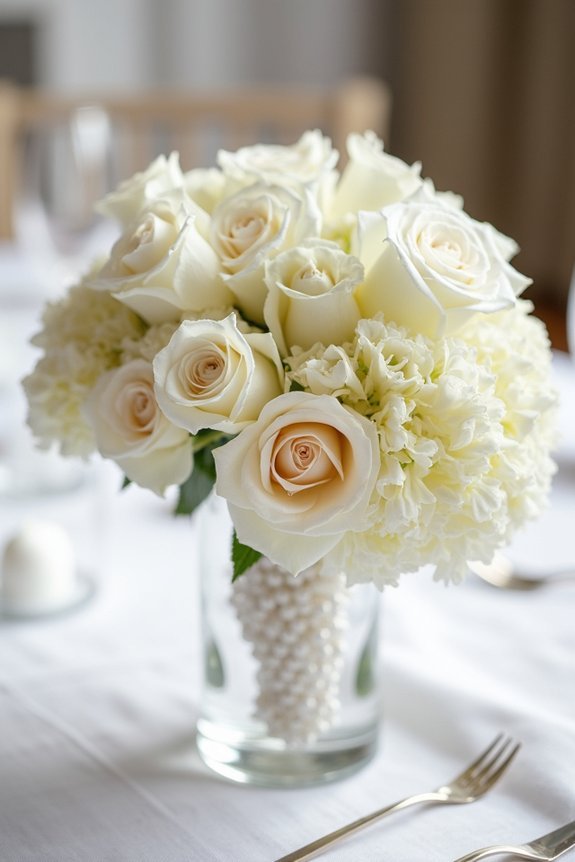 layering textures and flowers