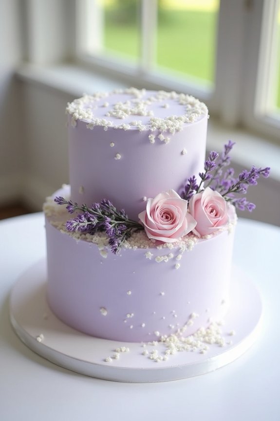 lemon lavender cake elegance