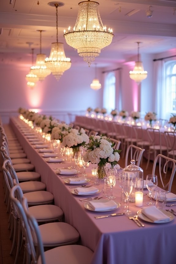 lighting enhances mauve s beauty