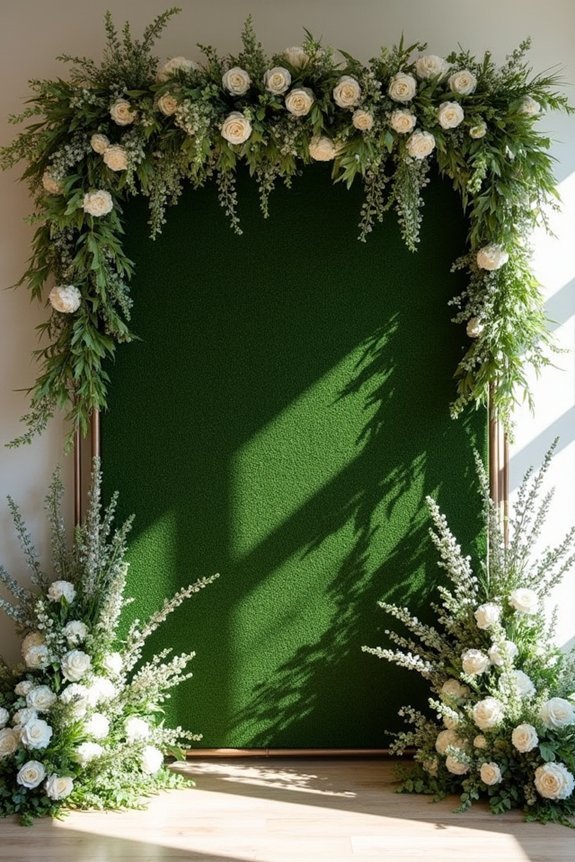 living moss wall backdrops