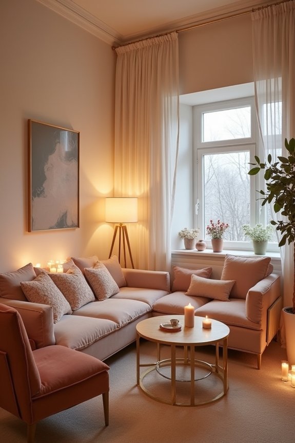 lounge seating encourages mingling