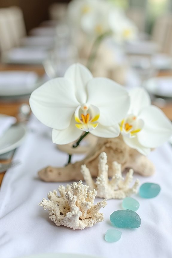 low centerpieces inspire connection