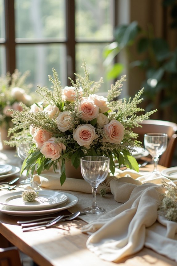 low maintenance romantic arrangements