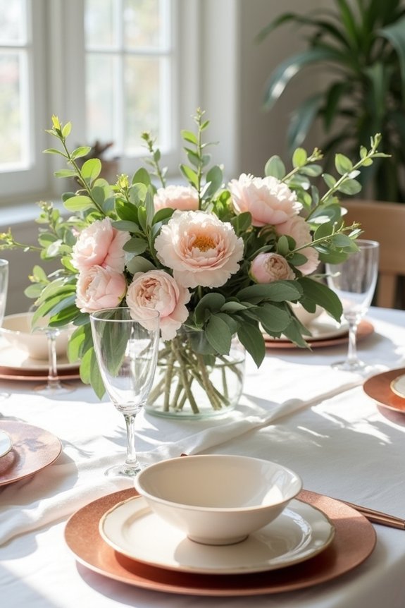 lush garden table elegance