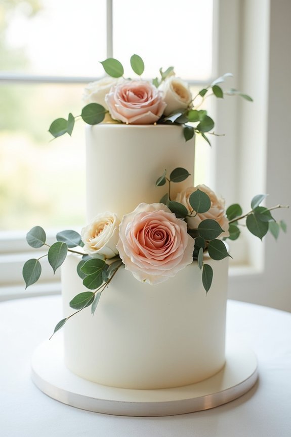 lush greenery enhances floral designs