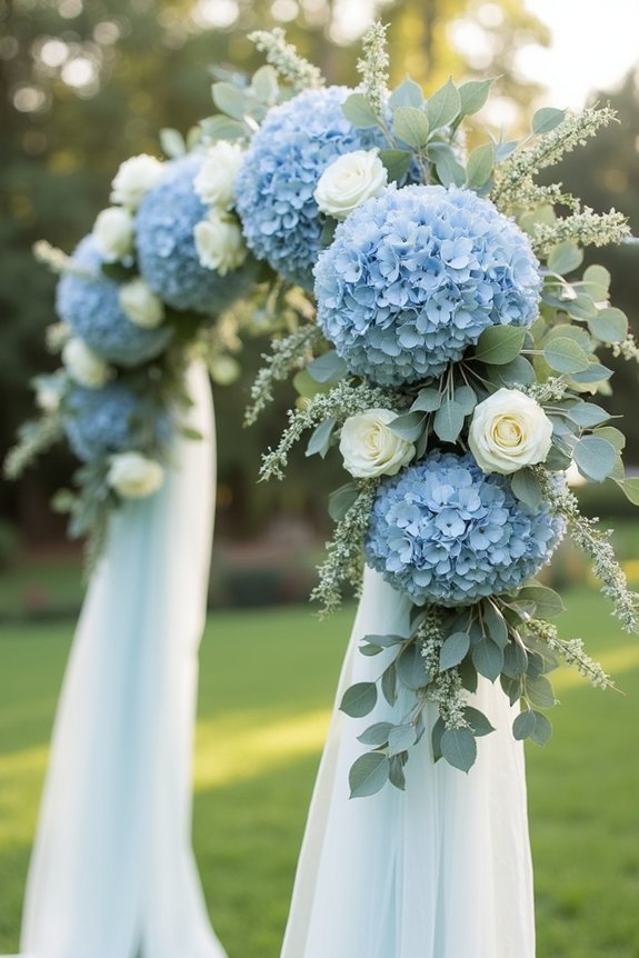 luxurious floral arch design