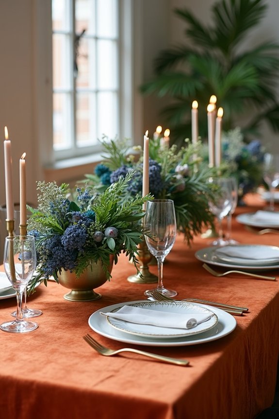 luxurious jewel tone wedding