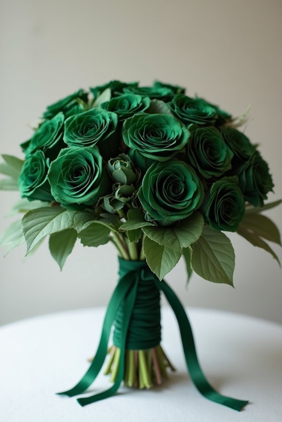 luxury bouquet finishing touches