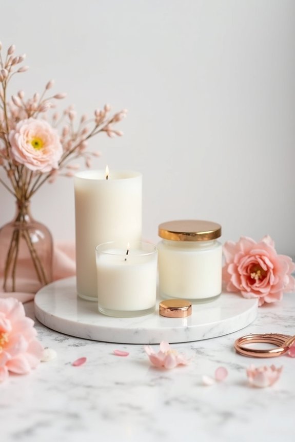 luxury candles for bridesmaids