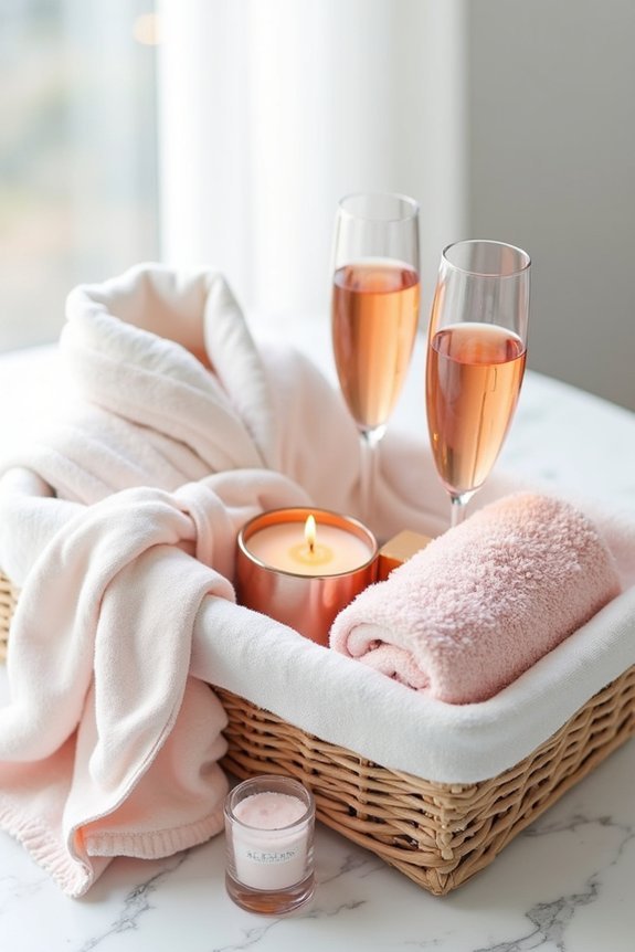 luxury spa champagne gifts
