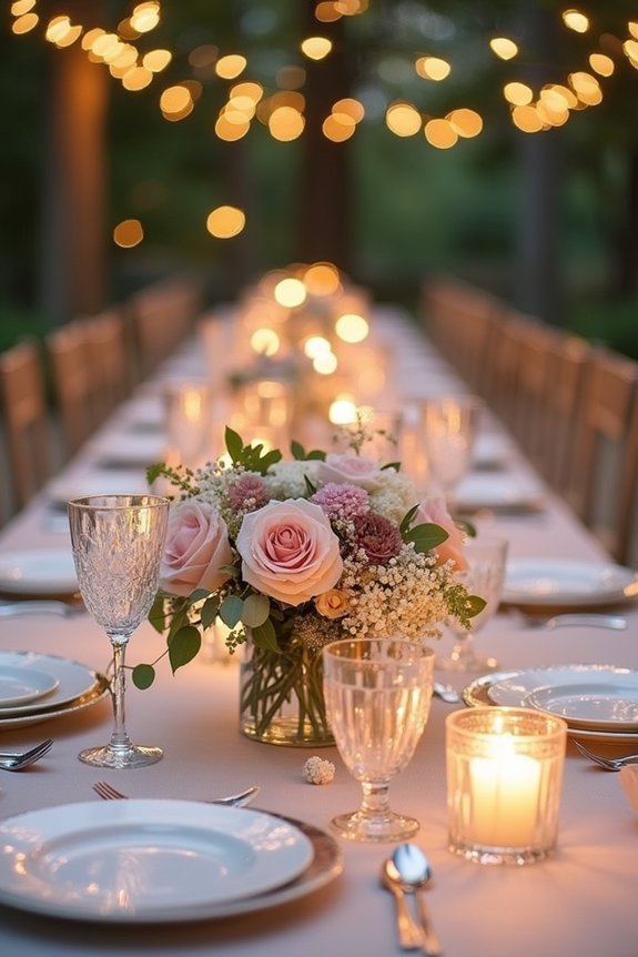 magical fairytale wedding centerpieces