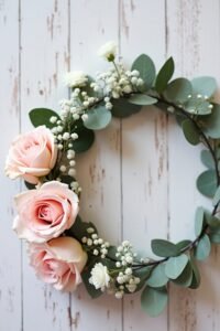 make a flower crown