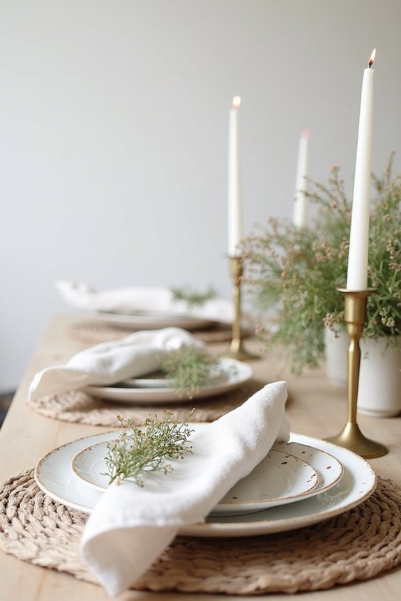 meaningful wedding place settings