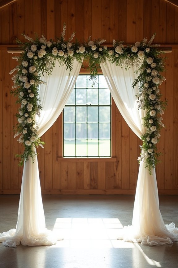 measure arch for venue