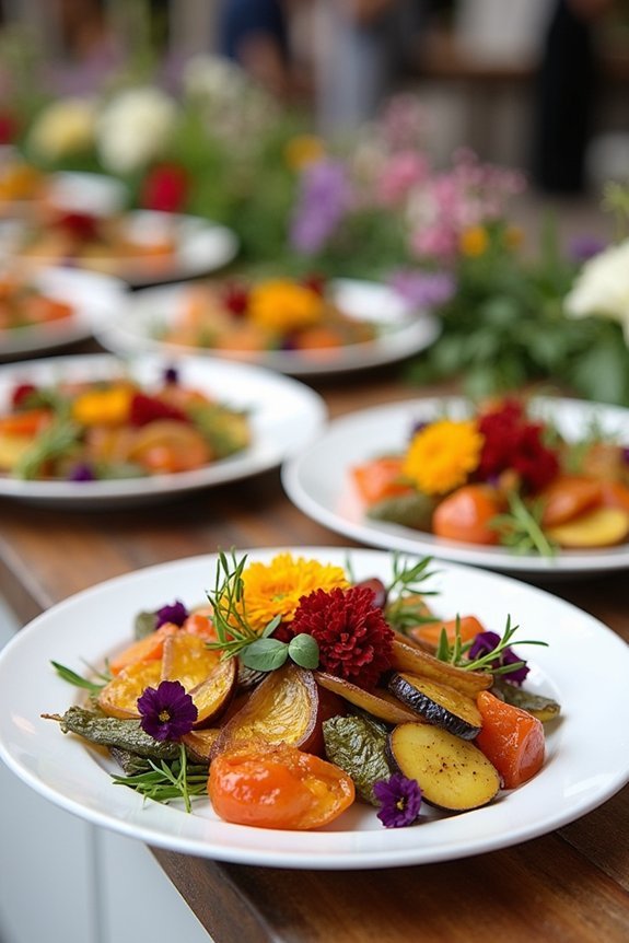 memorable vegetarian menu details