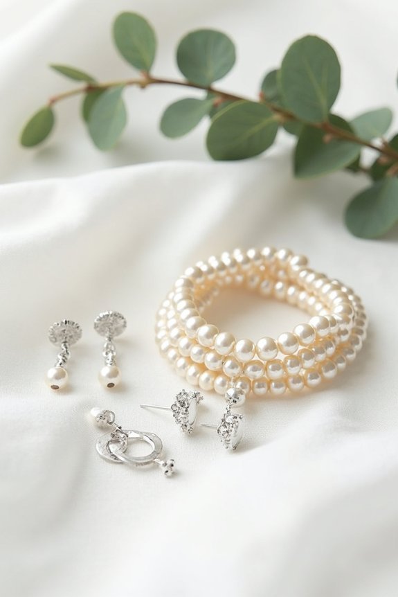 minimalist elegant eucalyptus accessories
