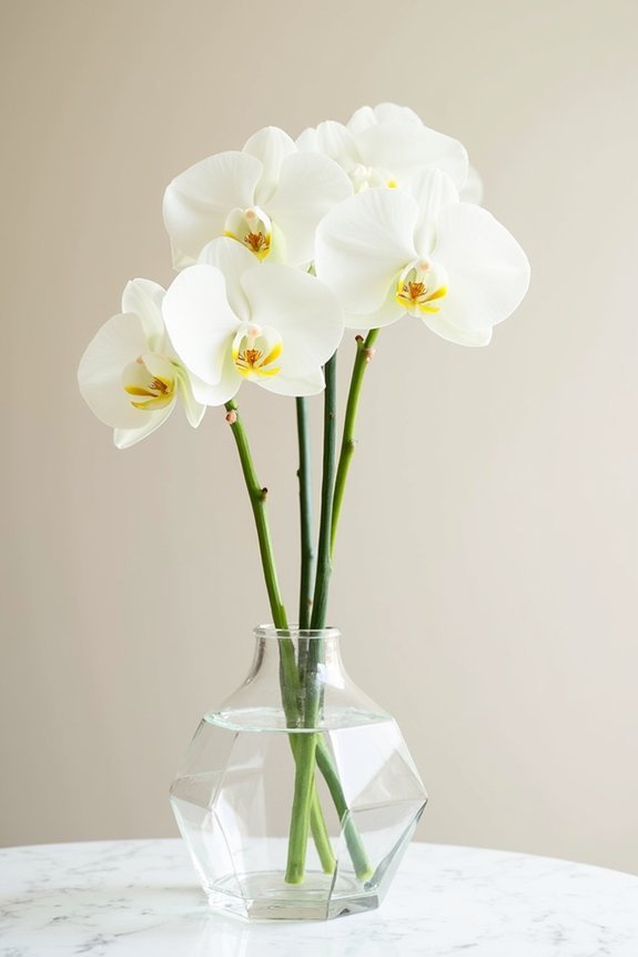 minimalist elegant floral arrangements