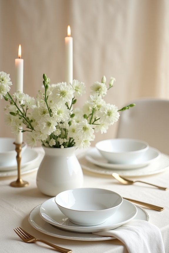 minimalist elegant wedding ideas