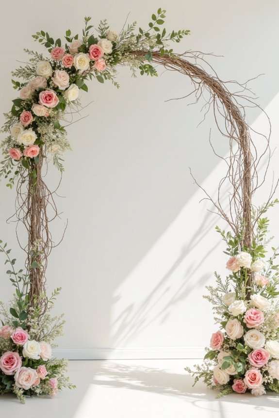 minimalist garden rose design