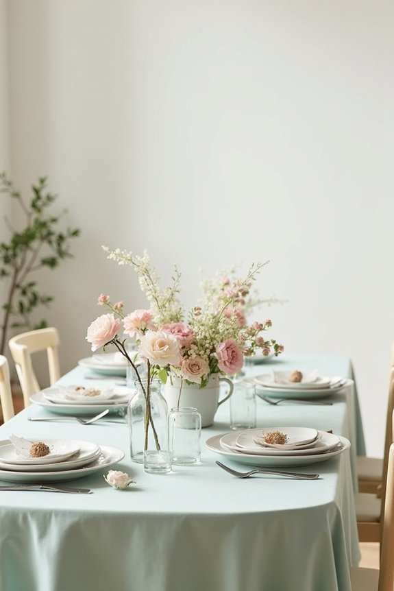 minimalist spring wedding elegance