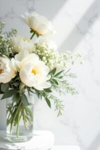 minimalist wedding flower ideas